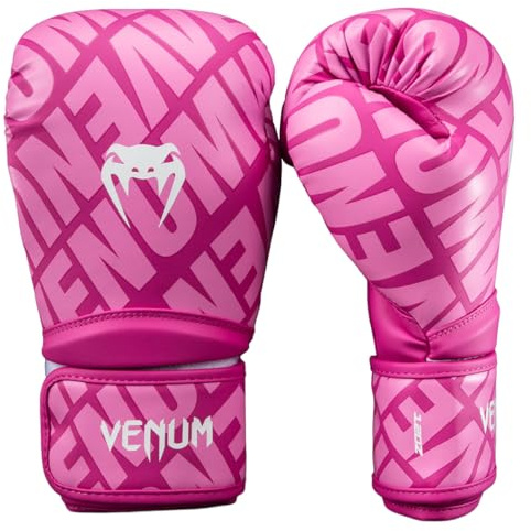Venum Guantoni da Boxe Contender 1.5 XT 3D - Rosa Confetto-Bianco 10 Once