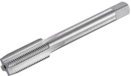 sourcing map Macho Fresado Rosca Roscado M11 x 1, Métrico Izquierda Mano Máquina HSS (Alta Velocidad Acero) Sin Recubrimiento 4 Rectas Ranuras Tornillo Rosca H2 Tolerancia