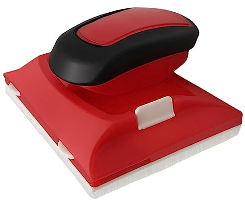 Tampon de peinture pour bordure de peinture, outil multifonctionnel avec tampon en poils en nylon, outils de pinceau pour la peinture de murs et de plafonds, pour peindre les coins et les bords (type