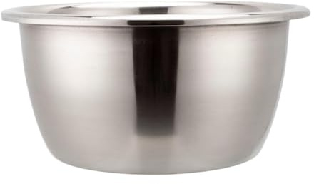 SiaBiced Lavabo de Acero Inoxidable, para Lavar Ropa, utensilio de Cocina, Recipiente Grande para cocinar, palangana para pies, Plato para Frutas, pastas, 50CM