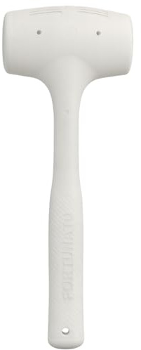 FORTUNATO Martello Battipiastrelle in Gomma Antirimbalzo, Manico in Acciaio Rinforzato, 1000 gr