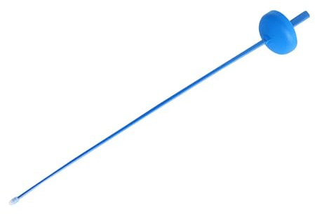 blloocod Spada da Scherma Allenamento 98 cm Leggera Impugnatura Comoda Giocattolo Sicuro Attrezzatura Pratica Bambini- Spada Blu