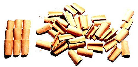 BLUSUPERSHOP ricevi 50 TEGOLE 10X20 MM terracotta PER PASTORI PRESEPE SAN GREGORIO ARMENO ARTIGIANALI sheperds crib