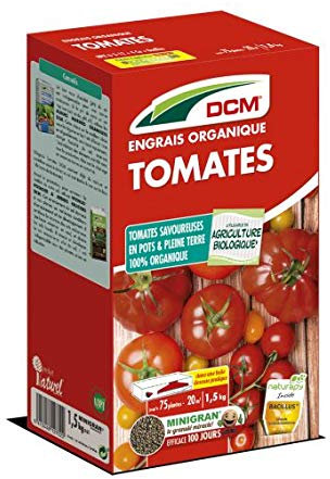 DCM - Engrais pour tomates - jusqu'à 75 Plantes