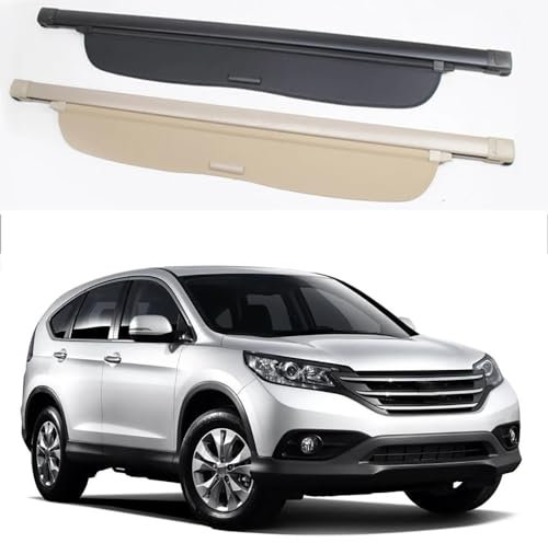 BAGLEV Auto Baule Posteriore Pacco Ripiano,Copertura del vano di carico dell'auto,per Honda CR-V CRV 2012-2016 Mensola Cappelliera Retrattile Accessori Interni,B