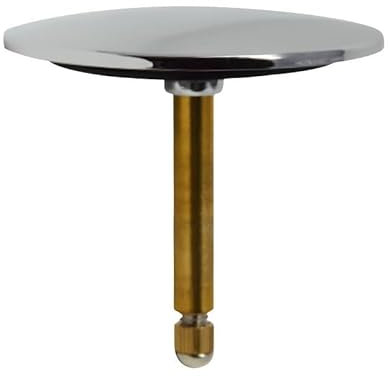 Wirquin 30724544 Clapet de Baignoire pour vidage à câble, chromé