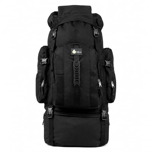Zaino da trekking XL 120L, Nero