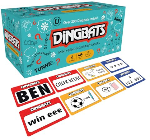 Gibsons Simboli | Gioco di parole per adulti e bambini | Giochi creativi di indovinelli e puzzle spiritosi certificati B Corp | Età 10+, 1+ giocatori