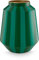 Pip Studio Vase Metall Stripes grün 24x29cm