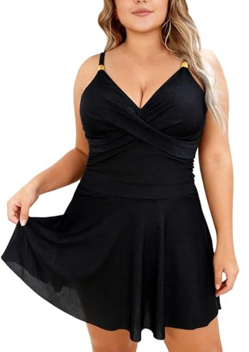 Bañador Mujer Talla Grande Bañadores Mujer Tallas Grandes Sin Tirantes Natacion Reductor Faja Barriga Reductores Trikini Ropa De Traje Efecto Señora Corto Trajes Baño 4Xl Playa Tankinis Pecho