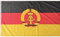 Drapeau de l'Allemagne de l'Est, drapeau couleurs Allemagne de l'Est, drapeau 150 cm x 90 cm, drapeau Allemagne de l'Est