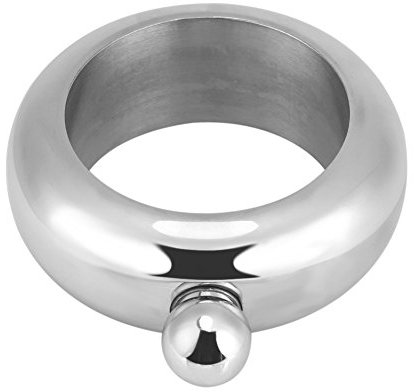 Nikou Pulsera Petaca,100 ml Pulsera Brazalete Frasco Acero Inoxidable,Petaca de Muñeca,para Baile Fiesta de Cumpleaños Club Bar (Plata)