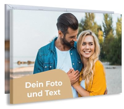 Cimpress Tela Personalizzata con Foto, 20 × 30 cm, personalizzabile con immagine o testo, decorazione da parete per casa o ufficio, artwork moderno, regalo fotografico personalizzato