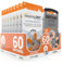 Hearing360 Rayovac Extra and Hearing360 Hearing Aid Batteries Size 13 Orange (10 Blister Packs, 60)