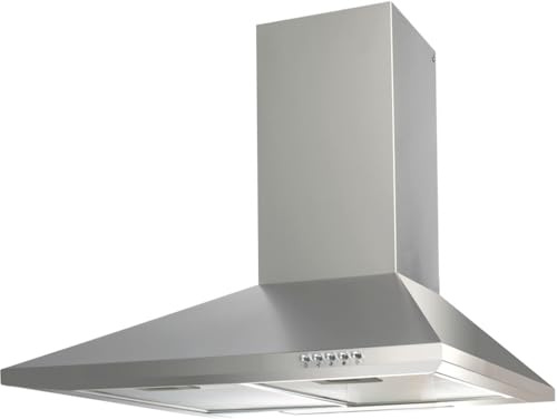 refsta 1006 Wandhaube MARS XII – 60 cm Dunstabzug, 299 m³/h, leise 64 dB, Energieeffizienz C, LED-Beleuchtung, Umluft- und Abluftbetrieb, 3 Stufen, edles Edelstahl-Design für moderne Küchen
