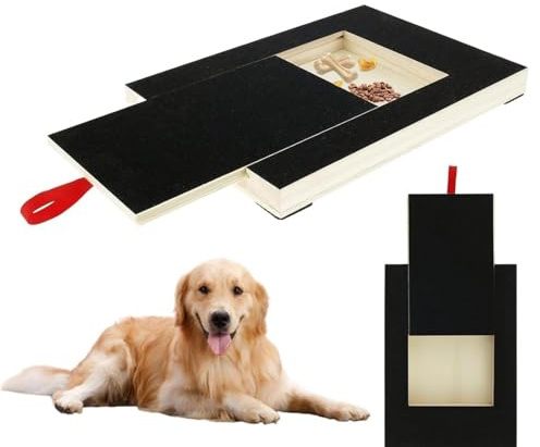 Tavole Da Grattare Per Cani, Gratta Unghie Per Cane In Legno Con Scatola Pers Snack Incorporata, Tappetino Antigraffio Multifunzionali, Adatto A Tutti I Tipi Di Cani