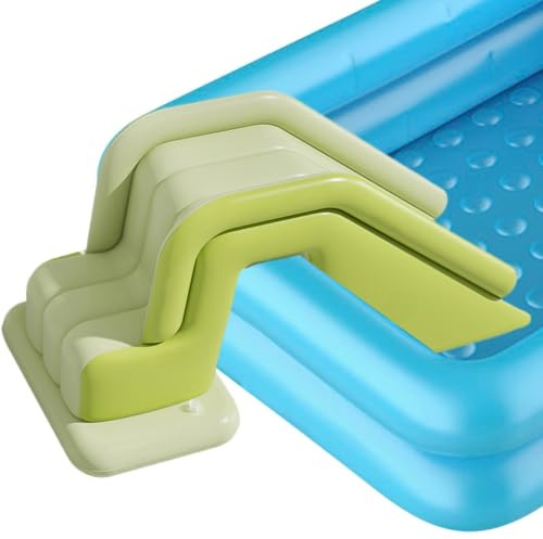 Blow Up Slide Quick-Setup - Halkfri vikning i familjestorlek