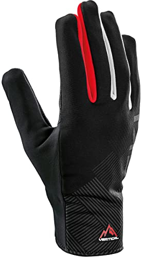 LEKI Guide Lite - Guanti da Uomo, Colore: Nero/Rosso/Bianco, EU 6