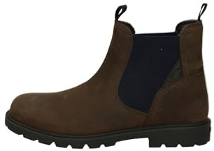 Geox J SHAYLAX BOY, Barco Ankle para Niños, BROWN/NAVY, 28 EU