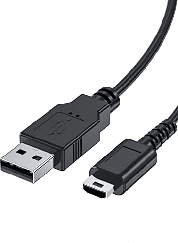 LadeKabel kompatibel mit Nintendo DS Lite, 1.2M Kabel nur für Nintendo DS Lite Ladekabel 1A schwarz 1 Stück 3.9ft