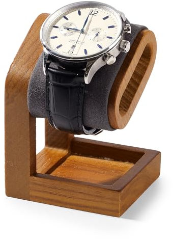Oirlv Wooden Watch Stand Watch Storage Stand Watch Display Stand for Watch Bangle Bracelet