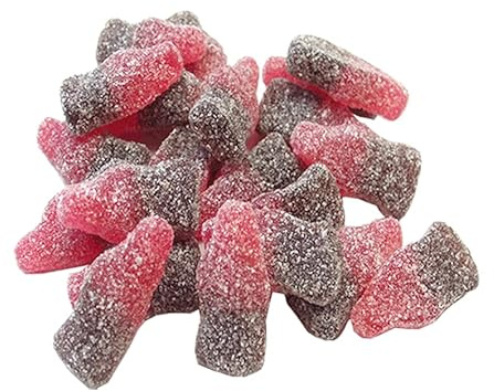 Saure Cola-Kirsch-Flaschen 2 kg – Fruchtgummi mit Cola- und Kirschgeschmack – Hergestellt in den Niederlanden