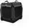 TrendPet TPX-Pro - Leichte, Faltbare Hundebox mit Aluminium Rahmen (grau, L 90 x B 65 x H 70 cm)
