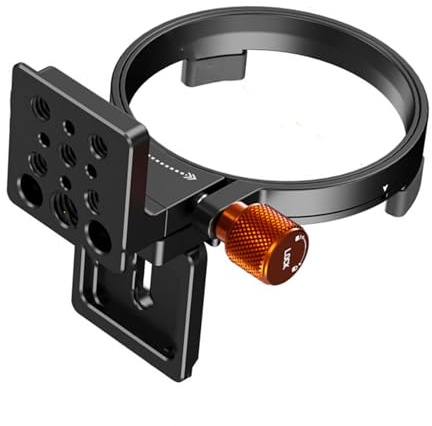 Collare girevole per treppiedi da orizzontale a verticale a sgancio rapido per DSLR Mount per fotografia stabile Attrezzatura fotografica flessibile