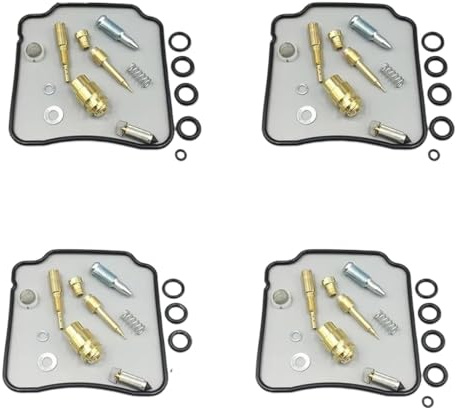 TAHDP Motorcykelförgasarens Tätningssats För FZR1000 1987-1988 Triangelnål Tätningsring Oljeavtappningsskruv Reparationssats. Förgasarrenoveringssats