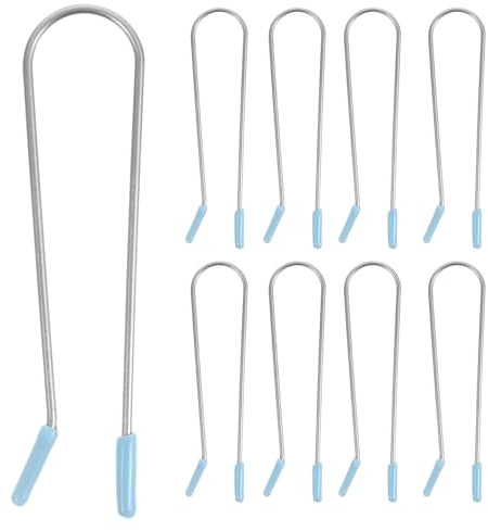 IWOWHERO Clip per Rulli Caldi 20 Pezzi, Fermagli per Bigodini Caldi in Metallo 1,9cm, Accessori per Strumenti di Styling Chioma per Uso Domestico e Salone, per Permanente e Ricci Naturali