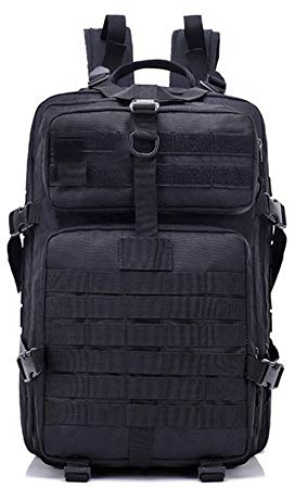 Mochila de Asalto táctico Militar 42L, Bolsa Impermeable del ejército 3D, Caminata Grande para Acampar Viaje de Caza 002 30-40L