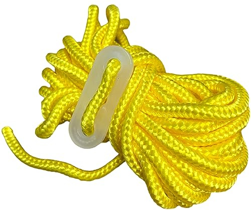 Peggi Guy Ropes 4 x 4m - Tent Rope for Camping, Gazebos & Awning - Paracord Compatible with All Peggi Tent Pegs Bright Tensioner Cord Guide Ropes - Essential Tent Accessories For Outdoor Activities