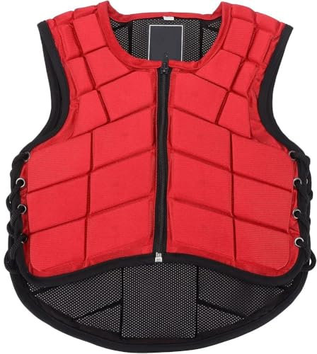 Zghhc 1pc Gilet De Sécurité Équestre Sécurité Confortable Enfants Gilet Équestre De Protection pour L'entraînement D'équitation pour Le Protecteur D'équitation