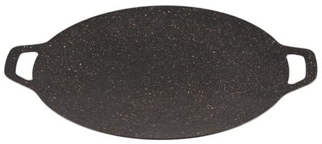 Sartén coreana para barbacoa – Sartén antiadherente de hierro fundido, auténtica experiencia de barbacoa coreana | Sartén plana de inducción, sartén de parrilla de barbacoa fácil de limpiar, sartén de