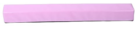 HELEVIA Vikbar Balansbalk, Gymnastikutrustning för Barn med Halkfri Bas, 100 Cm Lång, för Hemmagym och Träning i åldrarna 3-12 (Rosa)
