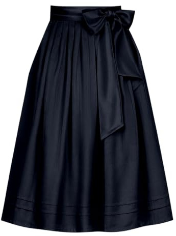 Generiskt Dirndl-förkläde dam oktoberfest midi traditionell jacquard förkläde för Dirndl kostymförkläde basic traditionell enkel vård perfekt för dräkter festligheter för ölfester