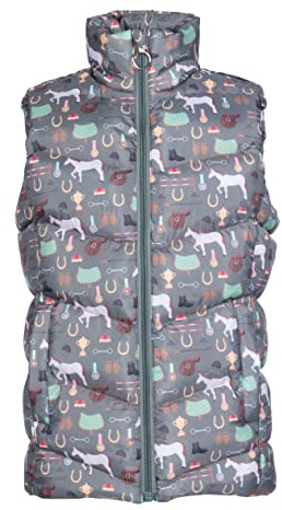 HKM Judy Veste, Vert, 8-9 Ans Mixte Enfant