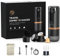 BENFUCHEN Portable Espresso Coffee Maker: 12V Travel Espresso Machine 12W, 9 Bar Pressure 2400mAh Rechargeable Battery for Camping, Driving, Home and Office (Plan A)
