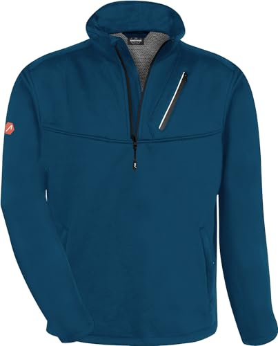 ACE Handyman Pull de Travail - Doublure Chaude en Polaire & Fermeture éclair - 35% Coton - Navy - 4XL