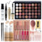Schminke Set für Frauen, All in One Make Up Set - 40 Farben Lidschatten Palette, Lip Gloss Set, Mascara, Foundation & Face Primer, Eyeliner Stempel, Augenbrauen Seife, Makeup Schwamm Pinsel Set