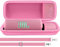 Aenllosi for JBL Flip 7/Flip 6/Flip 5 Portable Bluetooth Speaker Hard Travel Protective Storage Case,Case Only (Pink)