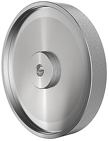 Jikoiuty 1 Stück CBN-Schleifscheibe mit 6 Durchmesser X 1 Breite X 1/2 Bohrung zum Schärfen Von Drechselwerkzeugen und Tischschleifern (Körnung 600)