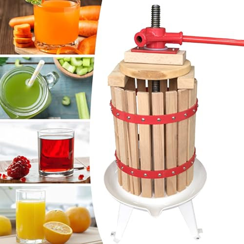 Prensa Manual De Jugo De Sidra De Vino De Uva De Fruta, MáQuina Para Hacer Jugo Manual, Tintura De Uva De Manzana, Verduras, Miel, Aceite De Oliva, Prensa