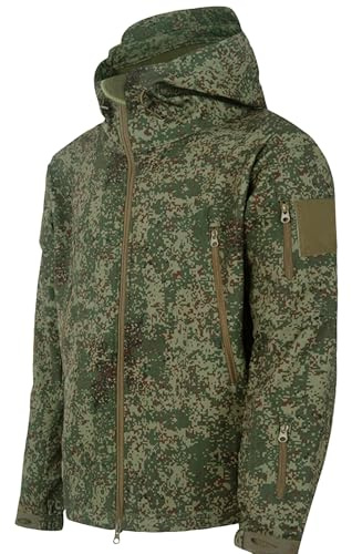 Ropa Militar Hombre Senderismo Cremallera Cálido Tactica Ropa Casual Caza Otoño Militares Camuflaje Talla Grande Militar Senderismo Uniforme Chaquetas Militares Hombre L