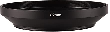 Parasol de objetivo de metal gran angular de 39 mm, 40,5 mm, 43 mm, 46 mm, 49 mm, 52 mm, 55 mm, 58 mm, 62 mm, 72 mm, 77 mm, 82 mm, capucha para protector de protección