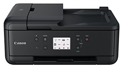 Canon Pixma TR7550 4800 x 1200 DPI Tintenstrahldrucker A4, WLAN, multifunktional (Tintenstrahl, 4800 x 1200 DPI, 100 Blatt, A4, Direktdruck, schwarz)