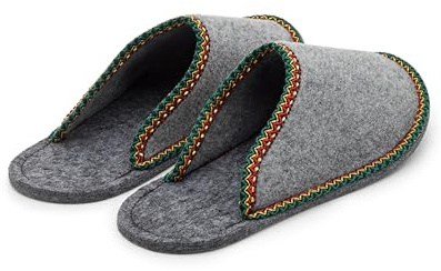 Pantoffelmann Chausson d'invités Gris - 36/39 EU