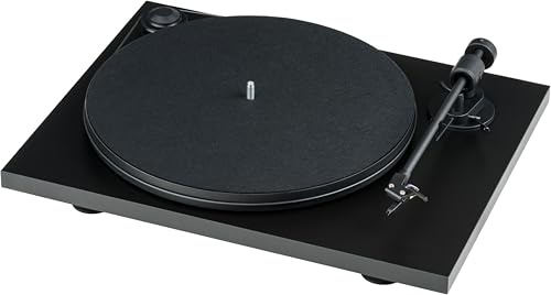 Pro-Ject Primary E Phono - Giradischi - Suono di alta qualità, preamplificatore fono incorporato, facile installazione, include cartuccia Ortofon - Nero