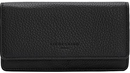 LIEBESKIND Berlin Damen Trudie Slam Geldb RSE, Schwarz, Large (HxBxT 10.0cm x18.5cm x2.0cm) EU