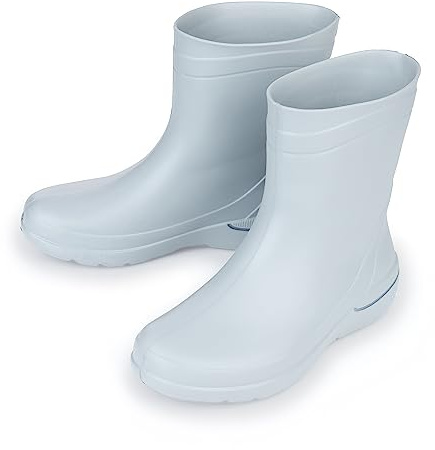 ESTRO Botte de Pluie Femme - Botte Caoutchouc Femme Bottine Pluie Femme Bottes en Caoutchouc Bottes Femmes CR01